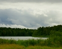 Widok przedstawia Jezioro Będzin.                                                                                                                                                                       