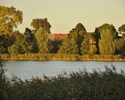 Widok przedstawia Jezioro Babińskie.                                                                                                                                                                    