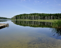 Zdjęcie przedstawia jezioro Zielin                                                                                                                                                                      