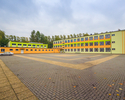 Zdjęcie przedstawia budynek, w którym znajduje się Zespół Szkół Centrum Kształcenia Rolniczego im. Wincentego Witosa w Boninie.                                                                         
