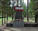 Na zdjęciu widać pomnik poświęcony żołnierzom polskim i radzieckim z 1945.                                                                                                                              