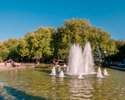 Szczecin - Park Jasne Błonia, fontanny