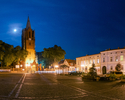 Wałcz - Stare miasto, nocą