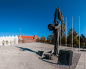 Szczecin - Muzeum Centrum Dialogu Przełomy, na zewnątrz, Pomnik Ofiar Grudnia 70