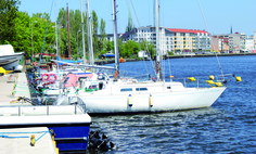 Yacht harbor of the Naval Club Anchor Świnoujście