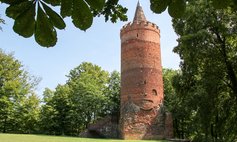 Castle tower in Golczewo